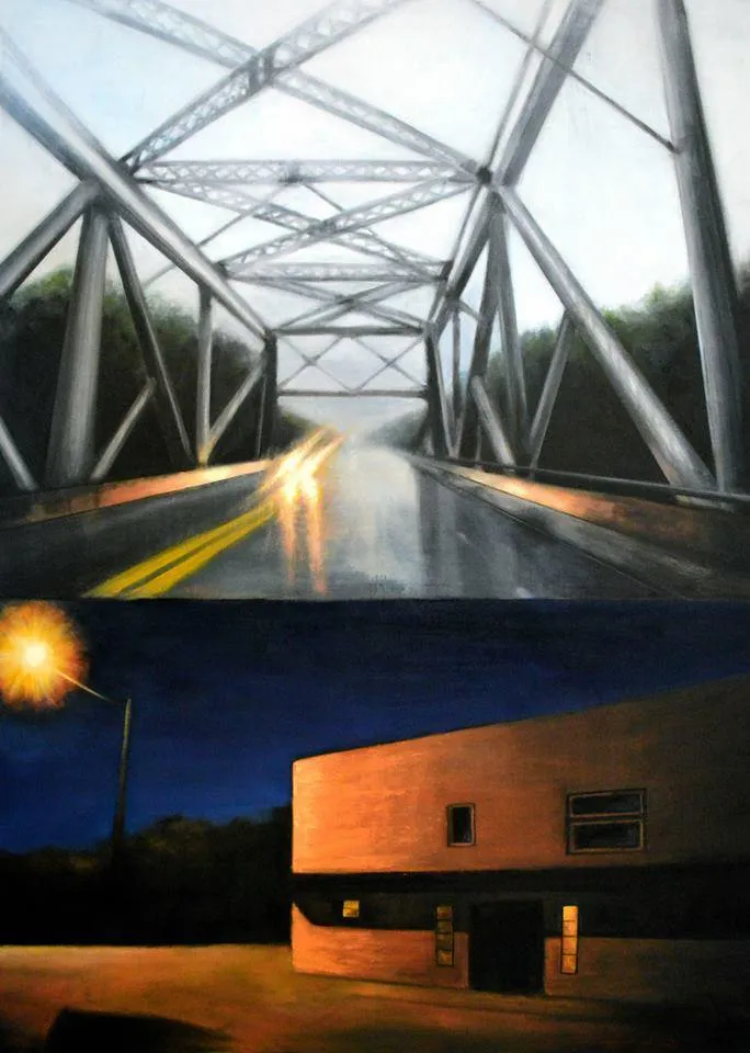 Painting by Iris Fryer