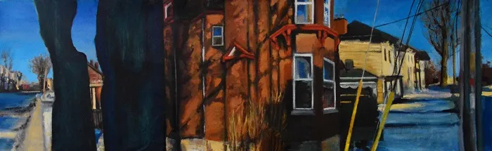 Painting by Iris Fryer