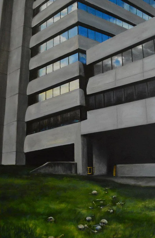 Painting by Iris Fryer