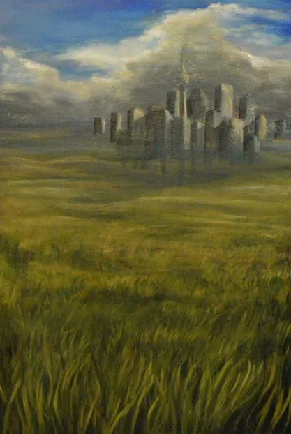 Painting by Iris Fryer