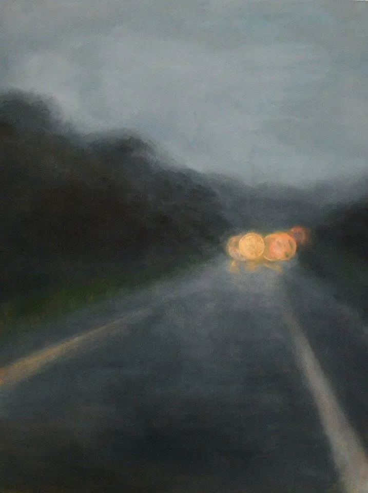 Painting by Iris Fryer