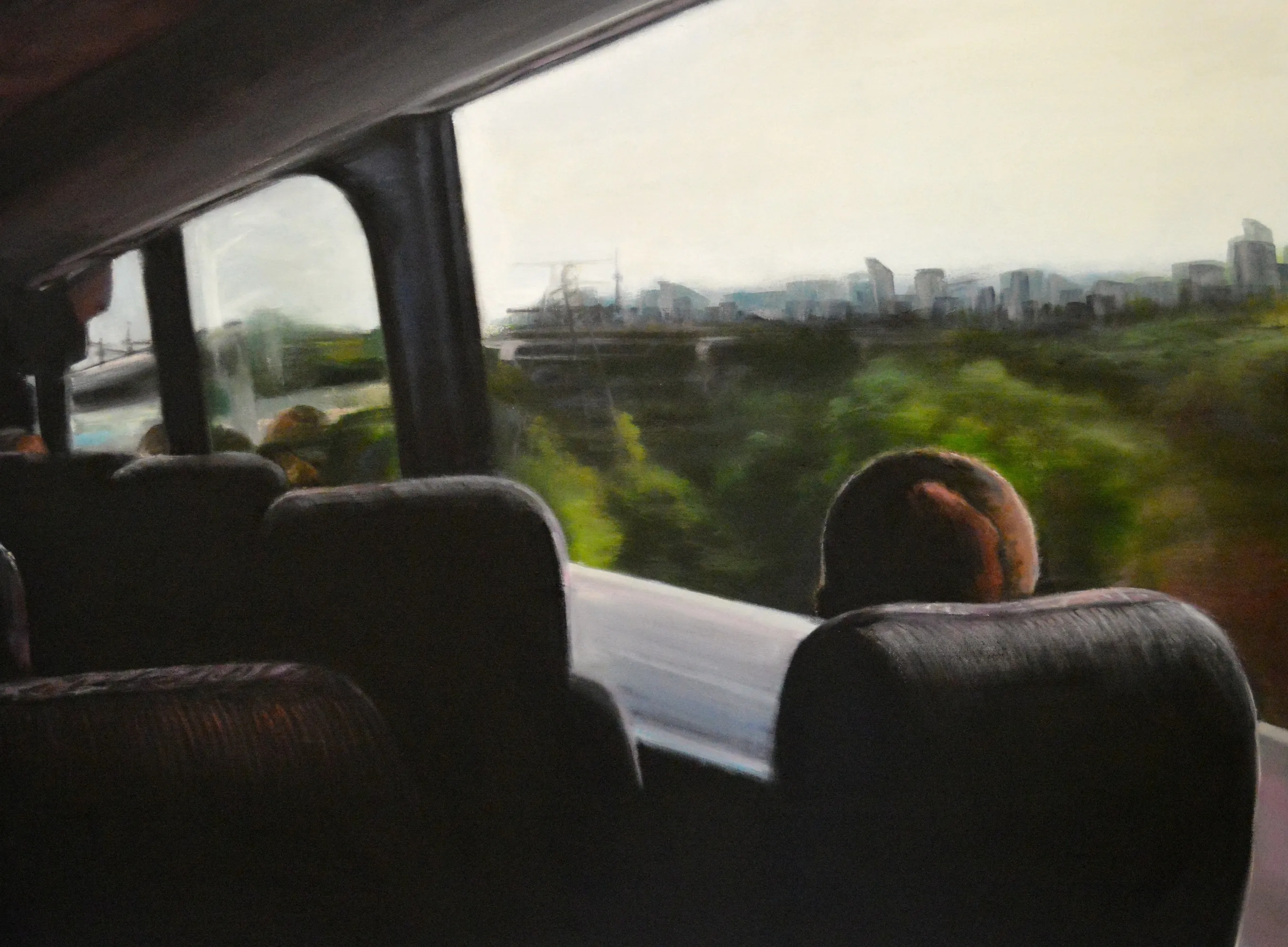 Painting by Iris Fryer