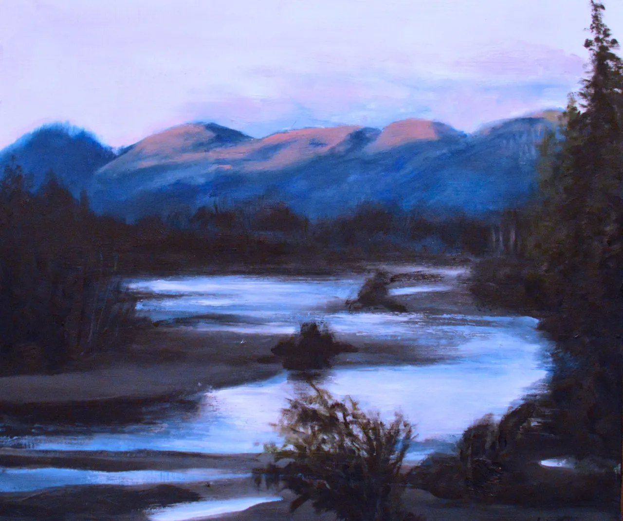 Painting by Iris Fryer