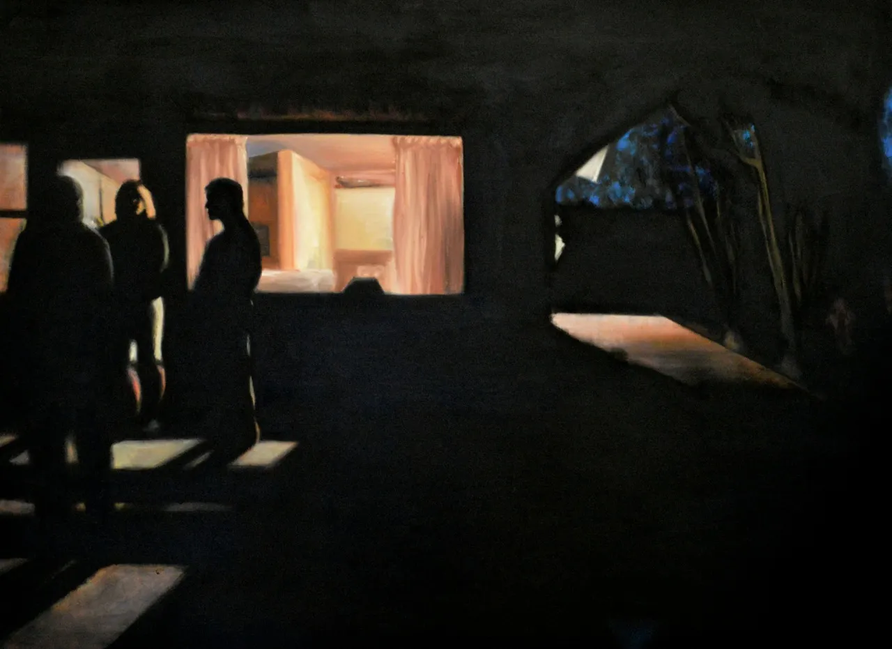 Painting by Iris Fryer