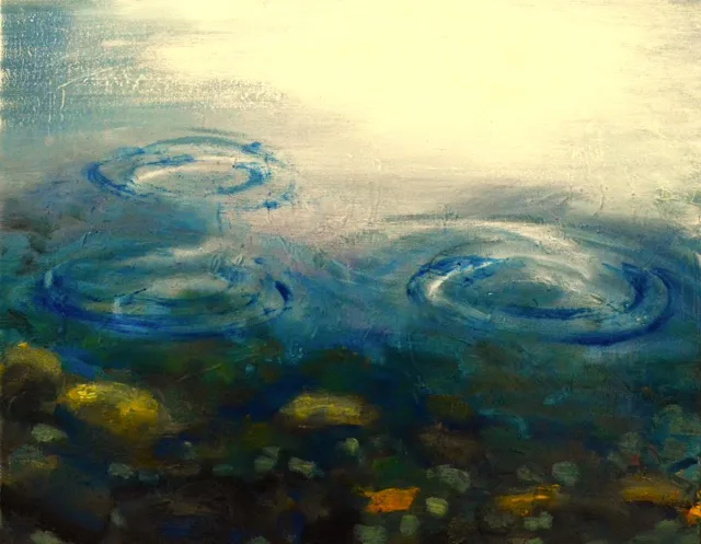 Painting by Iris Fryer